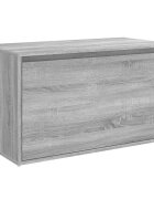 vidaXL Lavice do předsíně 80 x 40 x 45 cm šedá sonoma kompozitní dřevo