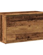 vidaXL Lavice do předsíně 80 x 40 x 45 cm starého dřeva dřevotříska