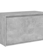 vidaXL Lavice do předsíně 80x40x45 cm betonově šedá kompozitní dřevo