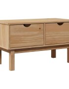 vidaXL Lavice do předsíně OTTA 80 x 40 x 45 cm masivní borovice
