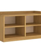vidaXL Lavice do předsíně SANDNES 87x40x50 cm masivní borovice
