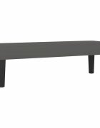 vidaXL Lavice šedá 100x30x30 cm umělá kůže