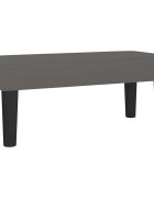 vidaXL Lavice šedá 70 x 30 x 30 cm umělá kůže