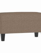 vidaXL Lavice taupe 70 x 35 x 41 cm textil