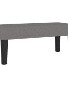 vidaXL Lavice tmavě šedá 70 x 30 x 30 cm textil