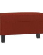 vidaXL Lavice vínová 70 x 35 x 41 cm umělá kůže