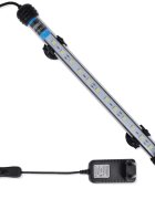 vidaXL LED akvarijní lampa 28 cm bílá