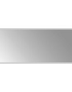 vidaXL LED koupelnové zrcadlo Transparentní 100 x 40 cm tvrzené sklo