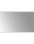 vidaXL LED koupelnové zrcadlo Transparentní 100 x 50 cm tvrzené sklo