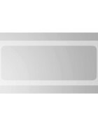 vidaXL LED koupelnové zrcadlo Transparentní 60 x 30 cm tvrzené sklo