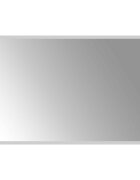 vidaXL LED koupelnové zrcadlo Transparentní 80 x 50 cm tvrzené sklo