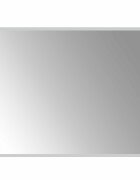 vidaXL LED koupelnové zrcadlo Transparentní 80 x 60 cm tvrzené sklo