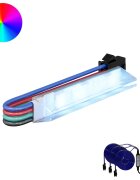 vidaXL LED pás 2 ks Černá a vícebarevná Měď a plast