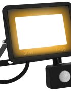 vidaXL LED reflektor se senzorem 30 W teplé bílé světlo
