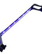 vidaXL LED světlo do akvária se svorkami 55–70 cm modré a bílé