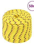 vidaXL Lodní lano žluté 14 mm 50 m polypropylen