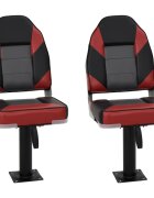 vidaXL Lodní sedadla 2 ks s podstavcem otáčení o 360°