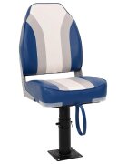 vidaXL Lodní sedadlo s podstavcem výškově nastavitelné otáčení o 360°