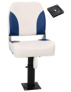 vidaXL Lodní sedadlo s podstavcem výškově nastavitelné otáčení o 360°