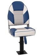 vidaXL Lodní sedadlo s podstavcem výškově nastavitelné otáčení o 360°