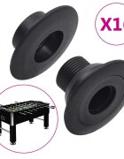 vidaXL Ložiska na tyče stolního fotbalu pro 159/16 mm tyč 16 ks
