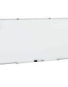vidaXL Magnetická tabule bílá 110 x 60 cm ocel