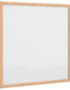 vidaXL magnetická tabule s masivním borovicovým dřevěným rámem 40x40cm