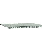 vidaXL Manuální markýza se solárním LED osvětlením 6 x 3 m