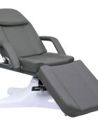 vidaXL Masážní stůl šedý180 x 62 x (865–118) cm