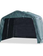 vidaXL Mobilní přístřešek pro zvířata PVC 550 g/m² 33x32 m tm. zelený