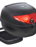 vidaXL Motokufr na motorku na 1 helmu objem 36 l
