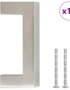 vidaXL Nábytkové úchytky 10 ks stříbrné 64 mm nerezová ocel