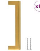 vidaXL Nábytkové úchytky 10 ks zlaté 128 mm nerezová ocel