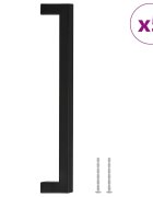 vidaXL Nábytkové úchytky 5 ks černé 224 mm nerezová ocel