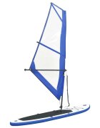 vidaXL Nafukovací Stand Up Paddleboard s plachtou modro-bílý