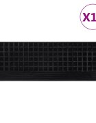 vidaXL Nášlapy na schody 10 ks 25 x 75 cm guma