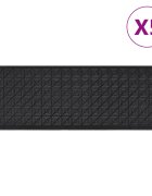 vidaXL Nášlapy na schody 5 ks 25 x 75 cm guma