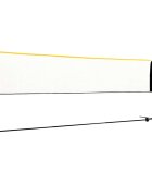 vidaXL Nastavitelná badmintonová síť 400 x 103 x 94–158 cm kov