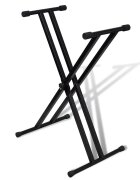 vidaXL Nastavitelný stojan na keyboard s dvojitou oporou