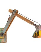 vidaXL Nástěnná lampa industriální styl vícebarevná kulatá E27