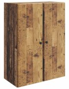vidaXL Nástěnná skříň 66 x 345 x 90 cm Kompozitní dřevo Staré dřevo