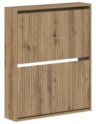 vidaXL Nástěnná skříň na boty ARNHEM 71 x 17 x 86 cm Kompozitní dřevo
