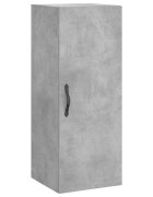 vidaXL Nástěnná skříňka betonově šedá 345x34x90 cm kompozitní dřevo