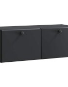 vidaXL Nástěnná TV skříň 785 x 31 x 30 cm Černá Kompozitní dřevo