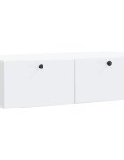 vidaXL Nástěnná TV skříň 98 x 41 x 30 cm Bílá Kompozitní dřevo