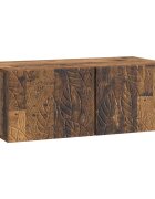 vidaXL Nástěnná TV skříň 98 x 41 x 30 cm Staré dřevo Kompozitní dřevo