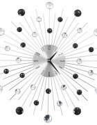 vidaXL Nástěnné hodiny se strojkem Quartz 50 cm moderní design