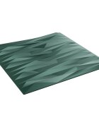 vidaXL Nástěnné panely 12 ks 50 x 50 cm Kamenná zelená XPS pěna