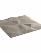 vidaXL Nástěnné panely 24 ks 50 x 50 cm Betonově šedá XPS pěna