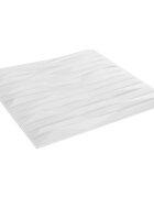 vidaXL Nástěnné panely 48 ks 50 x 50 cm Bílý kámen XPS pěna